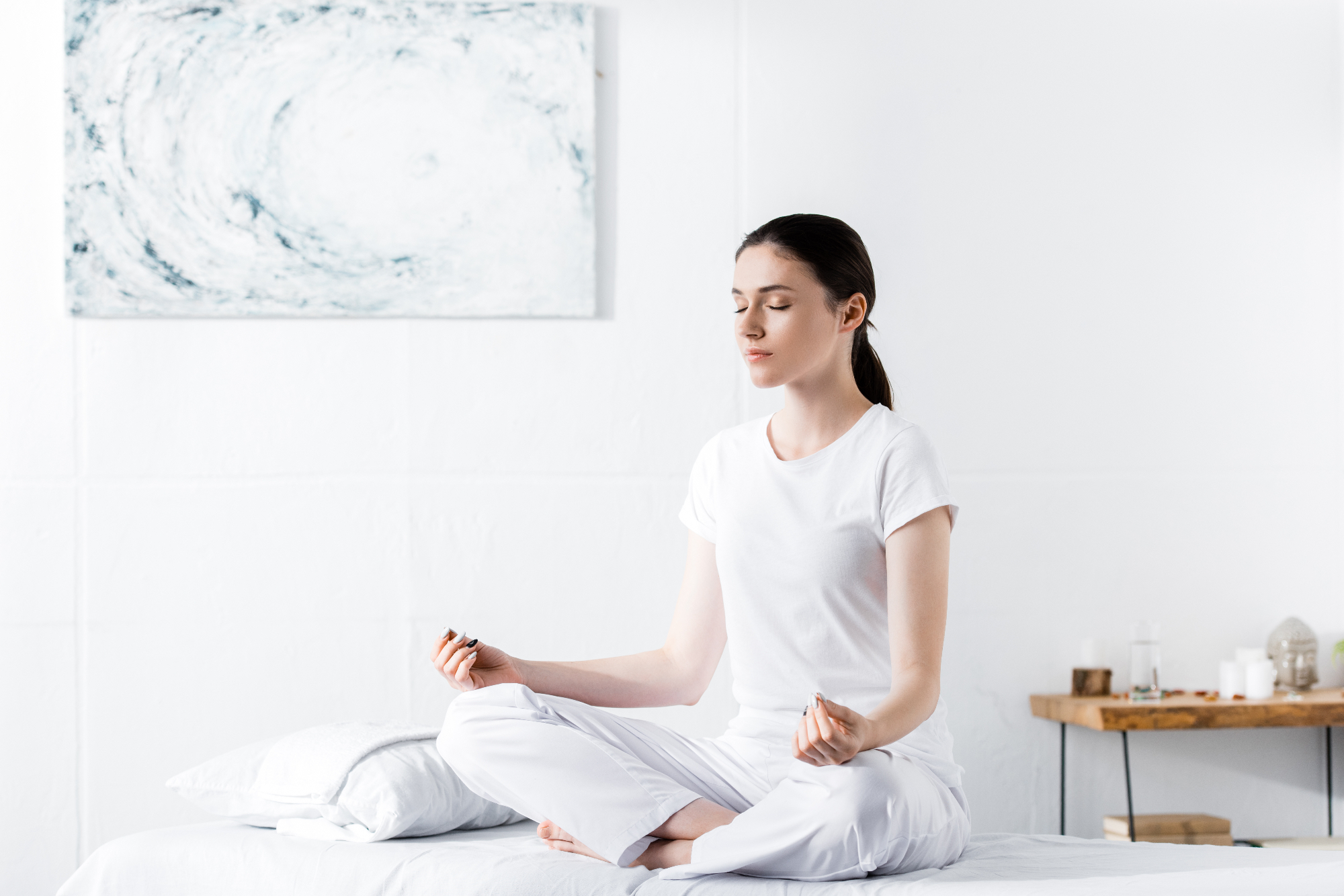 Meditacija ti lahko lepo pomaga pri sprostitvi